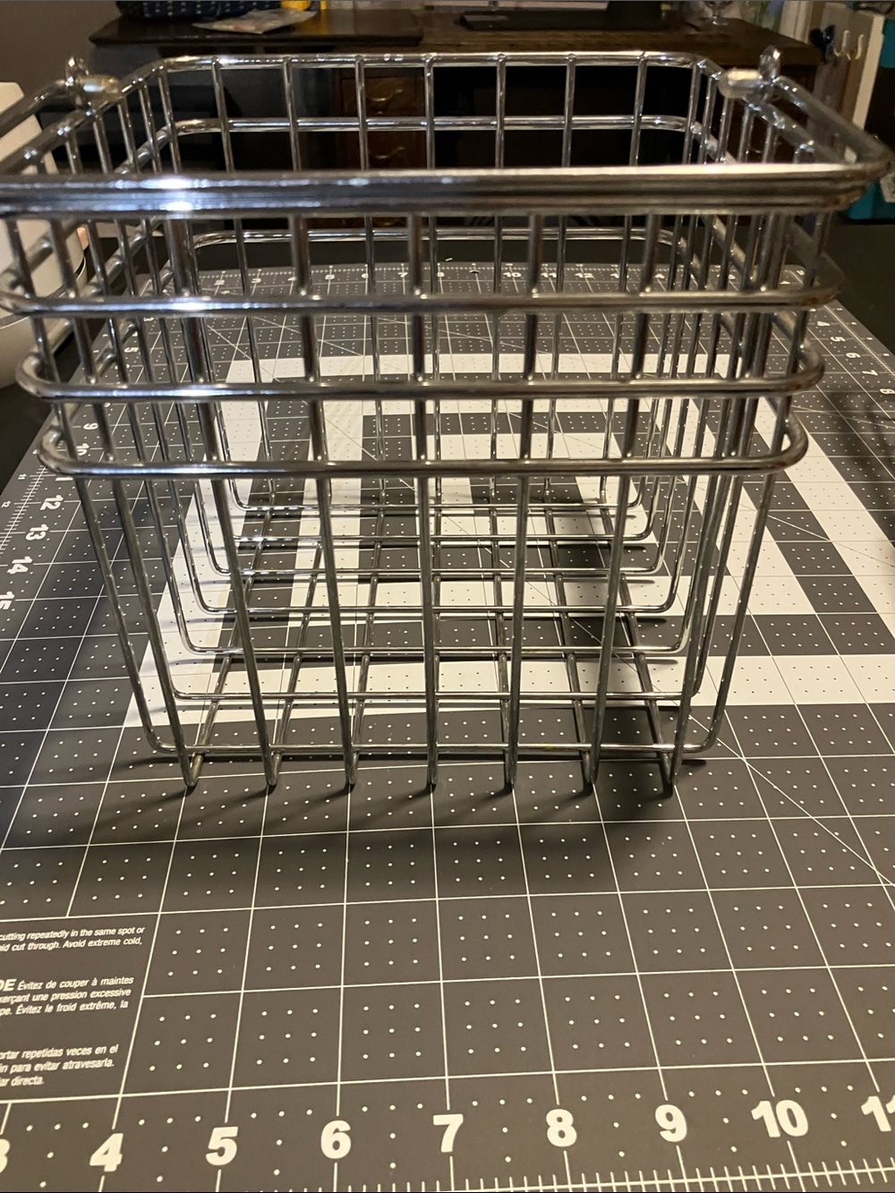 Two stainless steel baskets - Picture 2 of 5